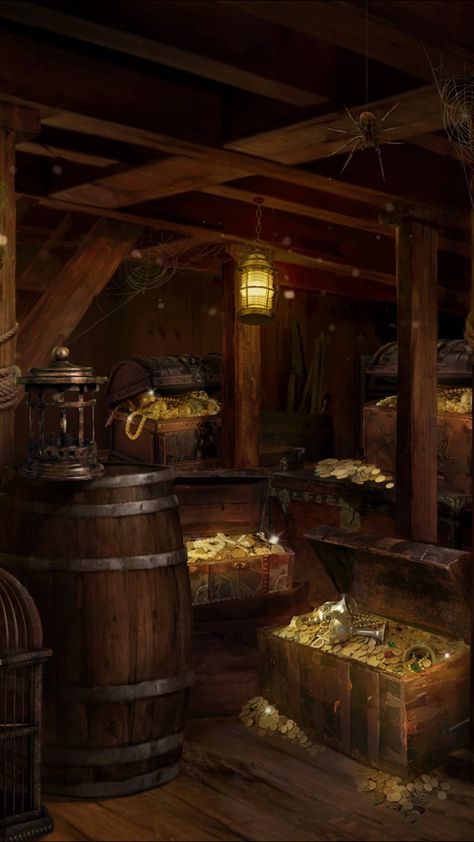 Pirate Background, Taverna Medieval, Pirate Room, Captains Quarters, Pirate Books, Golden Age Of Piracy, Pirates Cove, Pirate Halloween, Pirate Art