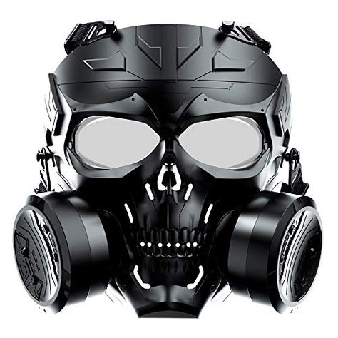 Face Masque, Paintball Mask, Protection Gear, Combat Shirt, Tactical Equipment, Halloween Masquerade, Skull Mask, Protective Mask, Hunting Equipment