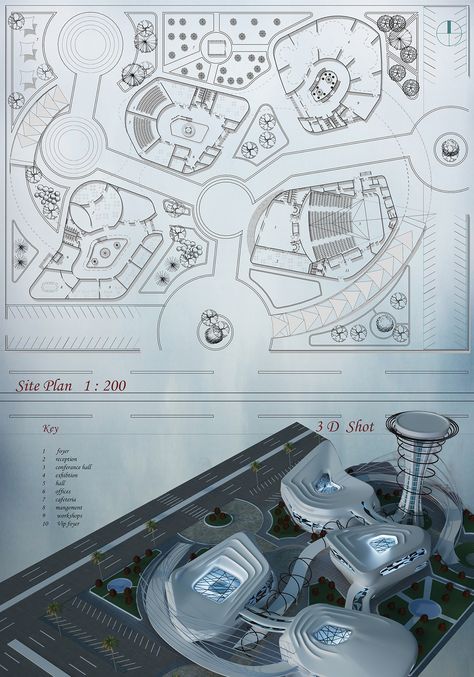 The Space ... " Expo Project " on Behance Expo Plan Architecture, Space Research Center, Space Museum Architecture, Commercial Mall Design, Space Architecture Concept, Exhibition Layout, Commercial Design Exterior, مركز ثقافي, Landscape Architecture Drawing