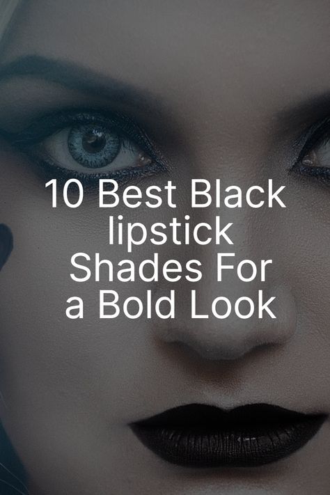 Embrace the bold and unleash your inner edge! 💋💄 Elevate your look with our stunning collection of black lipsticks. 🔥✨ Make a statement that's fierce, daring, and undeniably chic. 💄💅 From sultry nights out to rocking that gothic glam, black lipstick is your secret weapon. 💄💥 Step into a world of mystery and empower your individuality. #BlackLipstickObsession #BoldandBeautiful #EdgeandElegance #SultryStatement #GothicGlam #UnleashYourEdge #EmpowerYourStyle #DaringBeauty Best Black Lipstick, Goth Makeup Tutorial, Womens Fashions, Cream Lip Stain, Gothic Glam, Makeup Artist Tips, Melt Cosmetics, Dark Lipstick, Black Lipstick