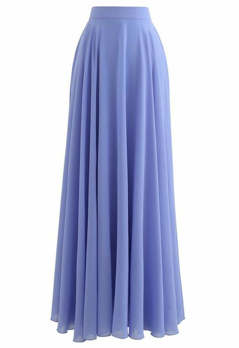 Chiffon Skirts, Long Chiffon Skirt, Blouse Chiffon, Chiffon Maxi Skirt, Ruffled Blouse, Led Dress, Fashion Buyer, Chiffon Material, Chiffon Maxi