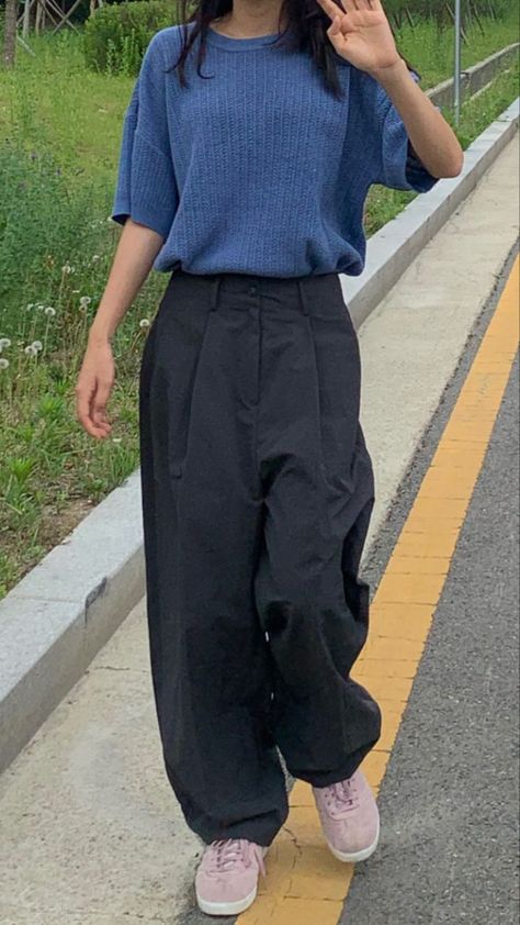 Exam Outfit, 대학생 스타일, 여름 스타일, Uni Outfits, Tomboy Outfits, Simple Trendy Outfits, Mode Inspo, 여자 패션, Mode Streetwear