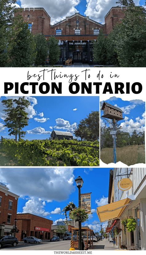 Picton Ontario, Kingston Ontario Things To Do In, Hidden Gems In Ontario, Ontario Beaches, Prince Edward County Ontario, Burlington Ontario, Canada Vacation, Prince Edward County, Ontario Travel