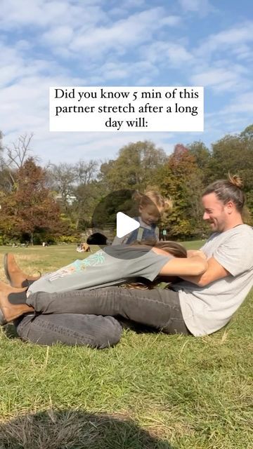 Maria Margolies Yoga on Instagram: "Are you stretching together? 

Spring is here 🌸 Get outside and stretch together! This is my most watched video ever! 15.5 M views! Bringing it back to inspire you go outside, get some sunlight and to move a little together and connect. Trust me a little goes a long way! It doesn’t have to be complicated 🫶🏻✨

I can’t express enough how much healing, connection and release comes from doing short movements of partner stretching. I get messages daily from couples that have introduced this into their relationship and it’s brought such amazing benefits. 

This stretch feels incredible after a long day of all things parenting and work, it feels great on the hips where we carry incredible tension and emotions. Great on the spine to lengthen and release tensi Couple Stretches, Couples Stretches, Partner Back Stretches, Partner Stretching, Partner Hip Stretches, Meditating With Partner, Yoga With Partner, Partner Stretches, Partner Yoga