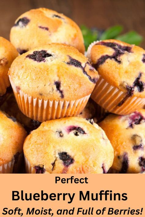 Start your day right with these Blueberry Muffins – soft, fluffy, and bursting with blueberries! This simple recipe is a go-to for fresh, bakery-style muffins right at home. Enjoy these delicious muffins as a breakfast treat or snack anytime. Bakery Muffin Recipes Blueberry, Sweet Blueberry Muffins, The Best Muffin Recipes, Blue Berry Muffin Recipe, Best Blueberry Muffins Recipe, Blueberry Muffin Mix Recipes, Blue Berries Muffins, Easy Muffins Recipe, Gf Blueberry Muffins