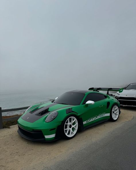 085 Green Porsche Gt3 Rs, Green Porsche Gt3, Green Porsche, Porsche Gt3 Rs, Porsche Gt3, Gt3 Rs, Sports Cars, Porsche, Cars