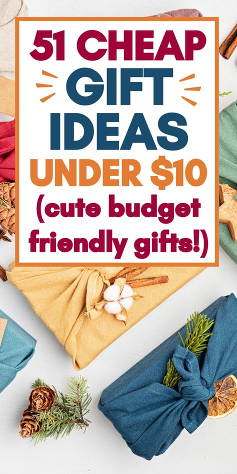 Cheap and creative gifts on a budget, including easy cute inexpensive gift ideas for Christmas or birthdays, perfect for men or women, coworkers, teachers, employees, your boyfriend or your best friend. Cheap Gifts For Family Members, Cute Cheap Bday Gifts, Prizes Under $10, Coworker Gift Ideas Cheap, Cheap Ideas For Christmas Gifts, Gifts At Walmart, Cheap Small Christmas Gifts, Coworkers Christmas Gift Ideas, Christmas Gifts To Buy In Bulk