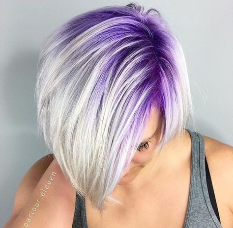 Pastel Purple Hair, Hair Color Purple, Trendy Hair Color, Short Hair Color, Hair Images, Color Pastel, Short Blonde Hair, Cool Hair Color, Hair Color Trends