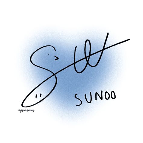 Sunwon Fanart, Sunoo Signature, Enhypen Signature, Enhypen Names, Korean Picture, Soft Pink Theme, Kim Sunoo, Perfect Boyfriend, Kim Sun