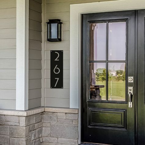 Above front door decor