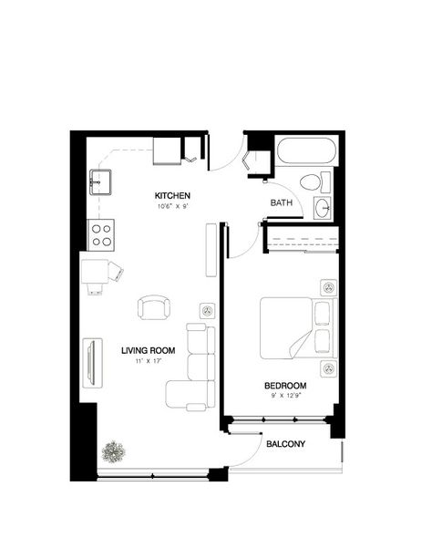 Bed Sitter House Plan, Apartments Ideas, Guest Houses, House Layout, Single Room, Apartment Plans, First Apartment, An Apartment, Construction Company