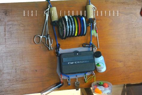 Fly Fishing Lanyard, Fishing Lanyard, Trout Fishing Tips, Fishing Stuff, Fly Fishing Gear, Fly Box, Fish Camp, Buyers Guide, Trout Fishing