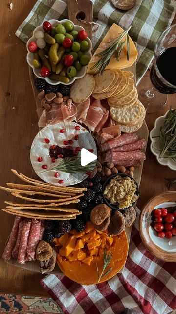 Hélène Heath on Instagram: "How to build the perfect cheese board! I’d say this has been my 2nd most requested video of all time… You’ve all seen the snack boards on my stories (longtime self-proclaimed snack queen here) and the tutorial has finally landed. Let’s assemble together this gorgeous cheese board I made for John and I. It features some delectable @isignyamerica @isignystemere cheeses (mimolette is one of my favs of all time) and here are some of my guiding principles:  • pour yourself a glass of wine (or something you enjoy) to set the tone • have a variety of cheeses— for instance, one firm, one creamy, one goat, etc • add things in order of importance (filler elements like fruit and nuts go at the end to fill holes) • make it look overstuffed for a wow factor • don’t be afraid Cheese Only Board, Epic Cheese Board, Wine And Cheese Board Aesthetic, Arranging Cheese On Charcuterie Board, Huge Cheese Board, Perfect Cheese Board, Snack Board, How To Make Cheese, Charcuterie Board