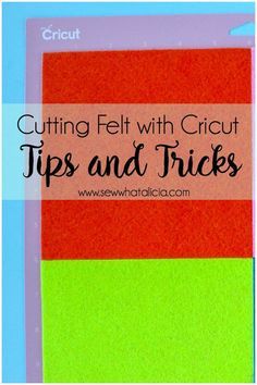 Cut Felt With Cricut, Cricut Tips And Tricks, Whatsapp Tricks, Cricut Mat, Felt Stories, Cricut Expression, Projets Cricut, Sewing Courses, Cricut Tips