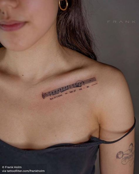 Music Quote Tattoos For Women, Music Lyric Tattoos For Women, When Words Fail Music Speaks Tattoo, Where Words Fail Music Speaks Tattoo, Music Spine Tattoo, Musical Tattoos For Women, Meaningful Song Lyric Tattoos, Tattoos Inspired By Songs, Matching Music Tattoos