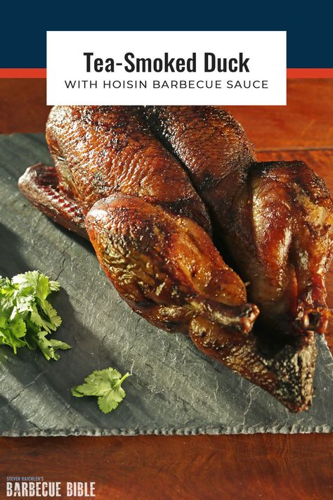 Smoked Goose Recipes, Kamado Grill Recipes, Smoked Goose, Roasted Duck Recipes, Pellet Smoker Recipes, Barbecue Sauce Recipe, Goose Recipes, Smoked Duck, Smoked Bbq