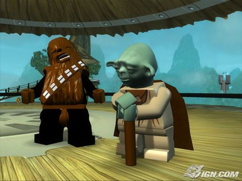 Lego Star Wars: The Complete Saga IGN gave it a 8/10. Rated E, it's great for all ages. Star Wars Video Games, Star Wars Series, League Of Legends Memes, Space Battles, The Phantom Menace, Buy Lego, Unique Buildings, Star Wars Movie, Obi Wan Kenobi