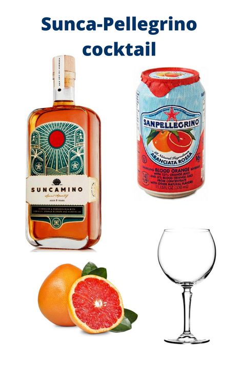 Sanpellegrino Cocktails, San Pellegrino Cocktails, Infused Rum, Caribbean Rum, Rum Cocktails, Rum Drinks, Rum Cocktail, Fall Cocktails, San Pellegrino