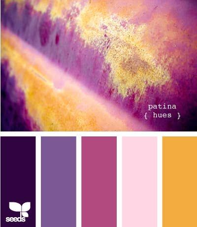 Palettes Color, Seeds Color, Purple Color Schemes, Wedding Colors Purple, Purple Color Palettes, Color Schemes Colour Palettes, Purple Design, Design Seeds, Color Palette Design