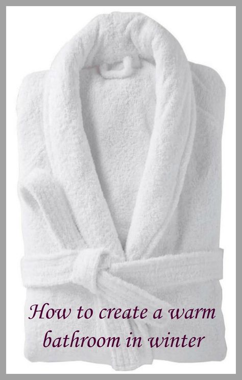 How to create a warm bathroom in winter. Your perfect bathroom will keep you nice and toasty on chilly days here are some tips on how to create this Robe For Men, Kids Hooded Towels, Cotton Dressing Gown, Long Bath, Terry Robe, Bath Robes For Women, Polyester Dress, Grey Women, Shawl Collar