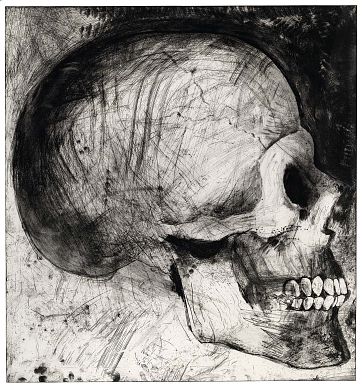 The Side View by Jim Dine / American Art Drawing Bones, Drypoint Printmaking, Fossil Art, Charcoal Artwork, Jim Dine, Drypoint Etching, Etching Prints, Albrecht Durer, White Drawing