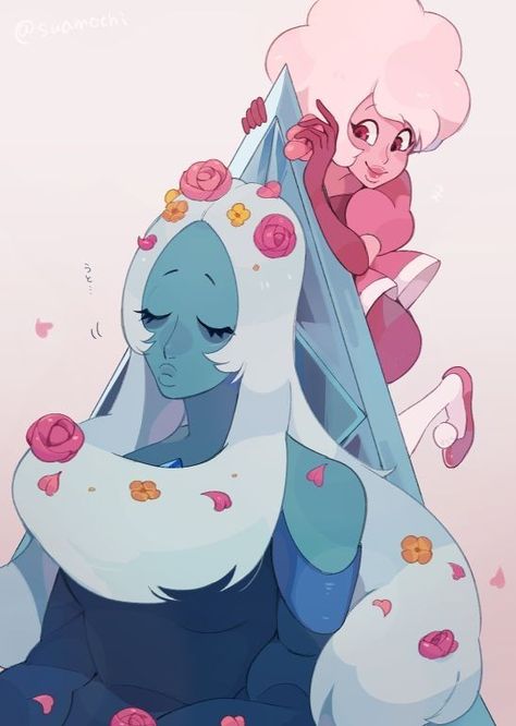 Pink And Blue Diamond, Diamond Steven Universe, Blue Diamond Steven Universe, Steven Universe Ships, Steven Universe Diamond, Pink Diamond Steven Universe, Steven Universe Movie, Steven Universe Wallpaper, Steven Universe Anime