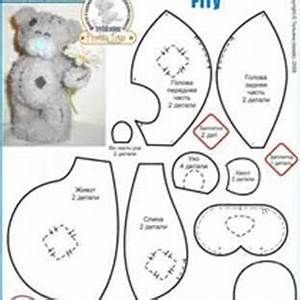 Teddy Bear Pattern Free Printable, Bear Patterns Free Sewing, Tiger Siberian, Pretty Toys Patterns, Teddy Bear Template, Memory Bears Pattern Free, Bear Patterns Sewing, Memorial Items, Baby Pandas