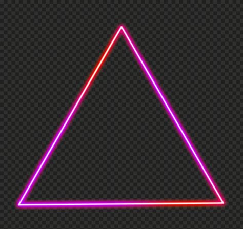 Red Triangle, Triangle Led Lights, Neon Triangle, Neon Wings Png, Arrow Image, Triangle Vector, Neon Png, Website Color Palette, Neon Aesthetic