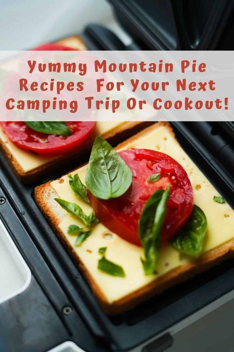 Mountain Pie Recipes, also called hobo pies or campfire pies, are usually made with slices of bread but check out our yummy variations here! Join the rest of us happy campers as we rifle through this list of yummy traditional and unique mountain pie (hobo aka campfire) recipes! Mountain Pie Recipes Camping, Hobo Pie Recipes, Hobo Pies Recipes, Mountain Pie Recipes, Hobo Pies, Campfire Pies, Mountain Pies, Pie Iron Recipes, Crescent Roll Pizza