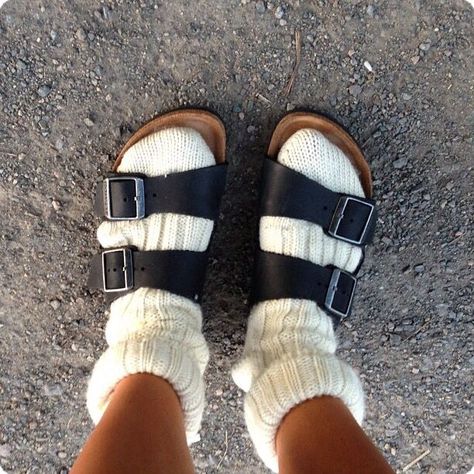 Socks and birkenstocks