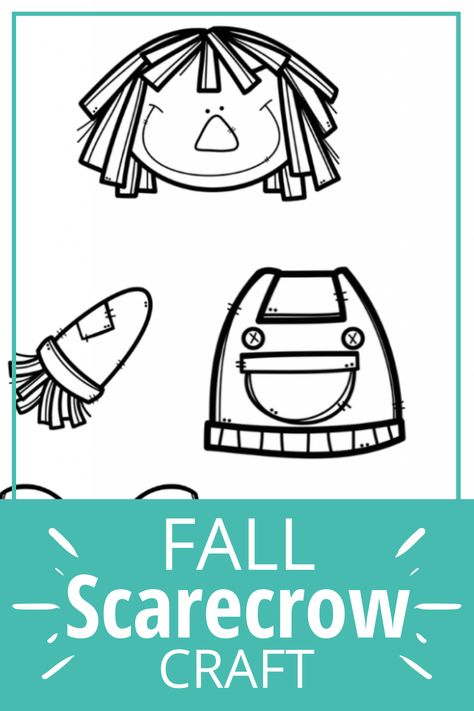 Use this FREE printable to build a scarecrow! Scarecrow Template Free Printable, Build A Scarecrow Printable, Scarecrow Template, Build A Scarecrow, Fall Homeschool, Scarecrow Craft, Scarecrow Crafts, Fun Fall Crafts, Fall Scarecrows