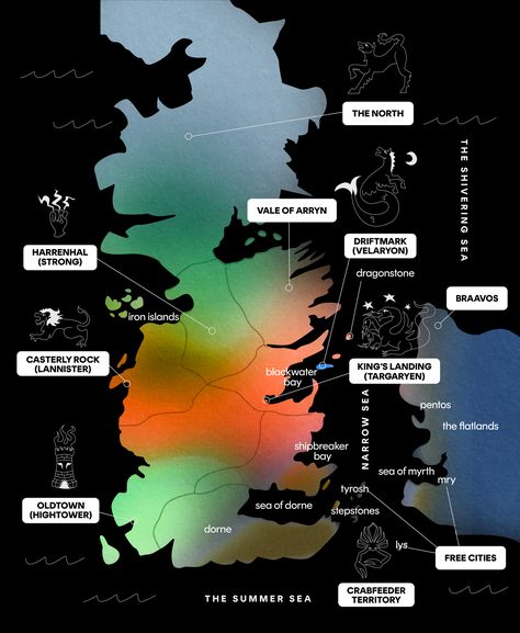 House of the Dragon’ Map of Westeros Targaryen Sigil, Westeros Map, Stark Family, Make A Map, Dragon House, Image Map, House Targaryen, House Of The Dragon, Charts And Graphs