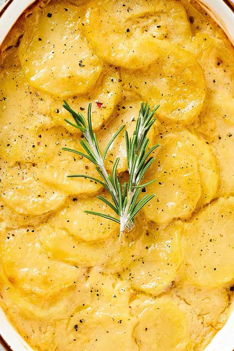 Scalloped Potatoes Non Dairy, Gf Df Scalloped Potatoes, Gluten Free Dairy Free Scalloped Potatoes, Gluten And Dairy Free Scalloped Potatoes, Paleo Scalloped Potatoes, Dairy Free Potatoes Au Gratin, Vegan Potato Au Gratin, Lactose Free Scalloped Potatoes, Scalloped Potatoes No Dairy