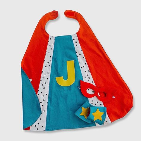 Superhero Cape Pattern, Kids Capes, Diy Superhero Cape, Superhero Capes For Kids, Cape Superhero, Boys Cape, Skunk Costume, Super Hero Capes For Kids, Superhero Costumes Kids