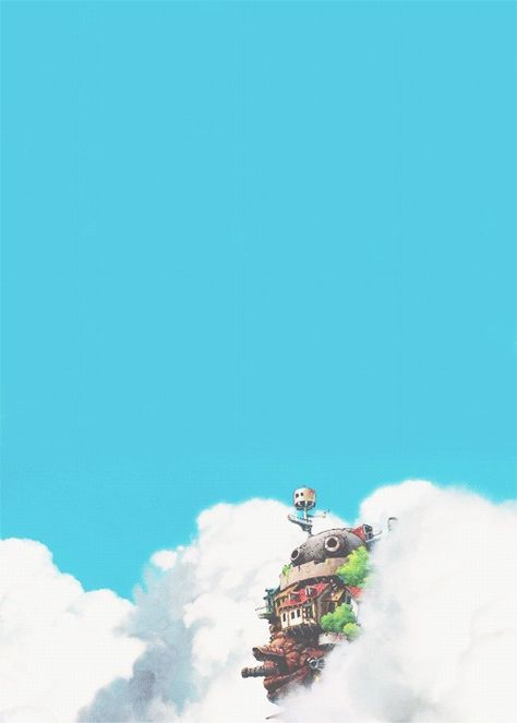 하울의 움직이는 성, Studio Ghibli Background, Howl And Sophie, Images Harry Potter, Ghibli Artwork, Howl's Moving Castle, Studio Ghibli Movies, Studio Ghibli Art, Ghibli Art