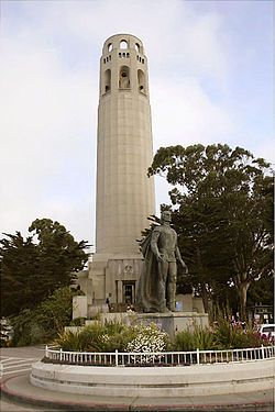 Coit Tower San Francisco, San Francisco City, San Francisco Travel, California Dreamin', San Fran, California Dreaming, Scenic Drive, Interesting Stuff, San Francisco Bay Area