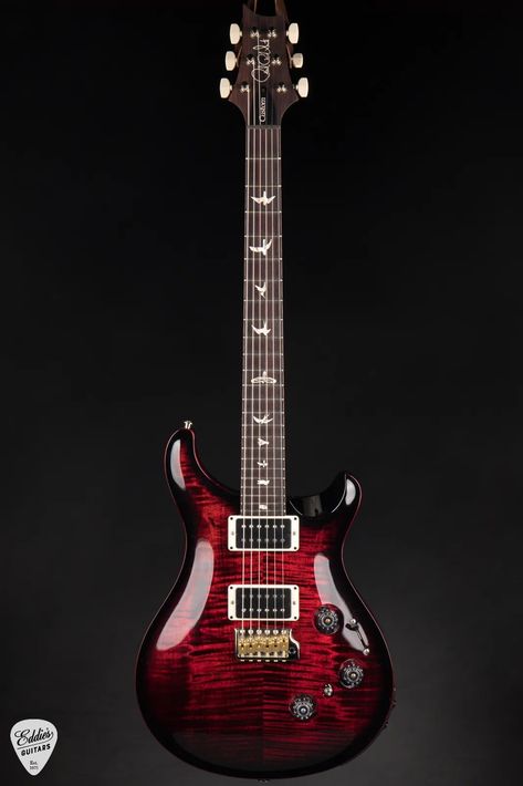 Paul Reed Smith (PRS) Custom 24 Piezo - Fire Smokeburst Prs Guitars, Music Equipment, Prs Guitar, Paul Reed Smith, Vintage Guitar, Future Wife, Electric Guitars, Red Fire, Vintage Guitars