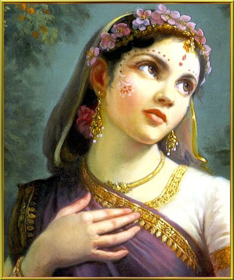 Radha, Divine Feminine Radha Rani Gopi Dots, Radha Rani Beauty, Radha Krishna Face Painting, Radharani Makeup Look, Gopi Dots Makeup, Radha Dots, Radha Face Painting, Gopi Dots Krishna Radha, Krishna Cosplay