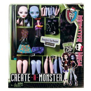 Skelita Calaveras Doll, Build A Monster, Create A Monster, Monster High Toys, Skelita Calaveras, Monster Vampire, Monster Box, Classroom Accessories, Lagoona Blue