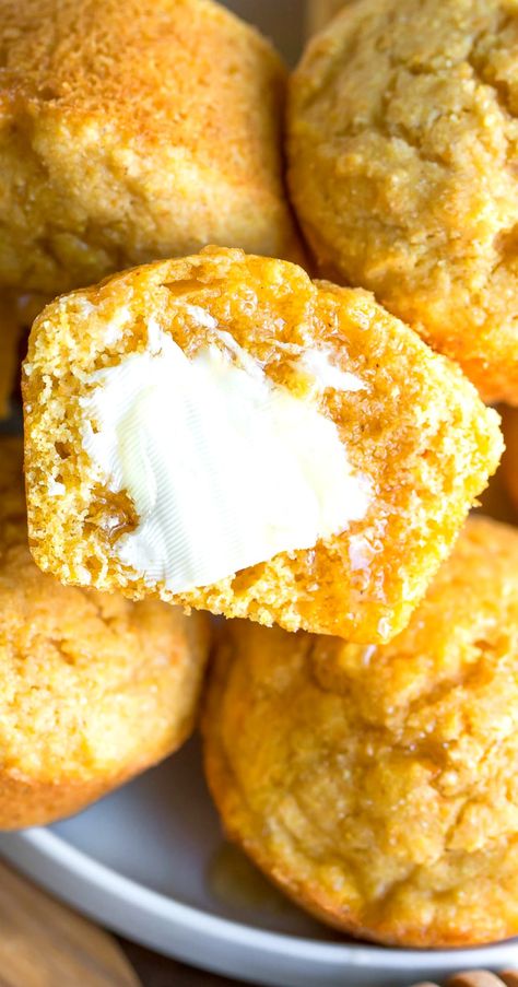 Sweet Potato Corn Muffins, Sweet Potato Cornbread Muffins, Sweet Potato Cornbread Recipes, Barbeque Sides, Sweet Potato Cornbread, Potato Biscuits, Cornbread Recipes, Honey Cornbread, Summer Barbeque