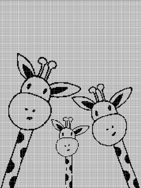 Giraffe Cross Stitch, Giraffe Embroidery, Simple Chart, Family Silhouette, Giraffe Drawing, Cross Stitch Silhouette, Giraffe Family, Crochet Filet, Stitch Drawing