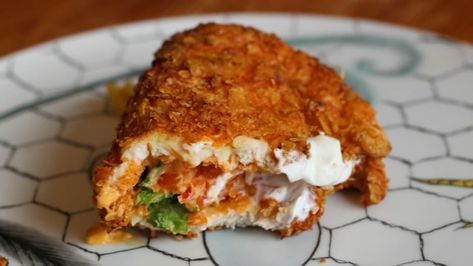 Taco Bell Crispy Chicken Taco, Chalupa Recipe, Chicken Chalupa, Taco Shell Recipe, Latin Dishes, Taco Shell, Taco Shells, Chicken Taco Recipes, Meal Prep Clean Eating