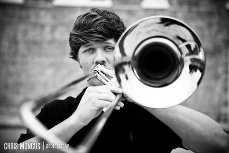 trombone senior portraits | Taylors Senior Portraits ChrisMoncusPhotography 004 IMG 0781 blog ... Band Senior Pictures Drum Major, Trombone Photoshoot, Trombone Senior Pictures, Senior Picture Ideas Band Trumpets, Senior Picture With Instrument, Band Senior Pictures Clarinet, Band Senior Pictures Trombone, Band Senior Pictures, Softball Senior Pictures