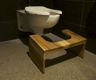 Fancy Wooden Toilet Stool Diy Squatty Potty, Potty Stool, Wooden Toilet, Squatty Potty, Toilet Stool, Diy Toilet, Got Wood, Diy Wood Projects Furniture, Diy Wood Projects