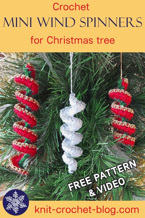 Crochet Tree Decorations Free, Crochet Icicle Ornaments, Crocheted Icicles Patterns, Wind Spinners Haken, Crochet Mini Ornaments Free Pattern, Crochet Xmas Tree Decorations, Crochet Christmas Tree Decorations Free, Crochet Icicles Free Pattern, Crochet Wind Spinner Free Pattern