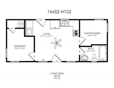 Shed Floor Plans, Mobile Home Floor Plans, Small Cabin Plans, Shed Floor, Shed Home, Portable Buildings, Tiny House Layout, Cabin Floor, Cabin Floor Plans