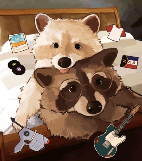 Raccoon Drawing, Raccoon Art, Brothers Art, Trash Panda, Minecraft Fan Art, Racoon, Art Wallpaper, Animal Art, Art Inspo