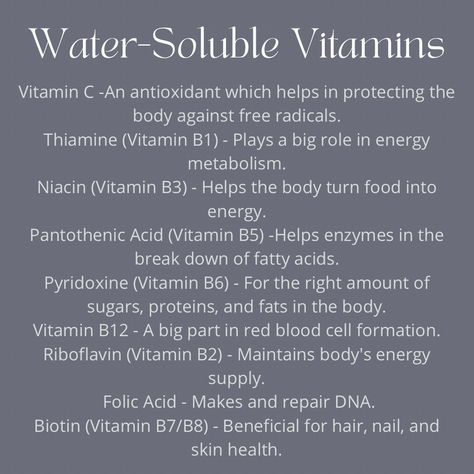 How To Take Vitamins Properly, When To Take Vitamins, Take Vitamins, Vitamin B7, Bariatric Eating, Pantothenic Acid, Body Energy, Stomach Fat, Folic Acid