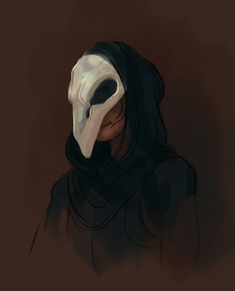 Raven Mask Drawing, Dnd Raven, Zevran Arainai, Rogue Dnd, Raven Mask, Crow Mask, Mask Drawing, Dragon Age 2, Dragon Age Origins