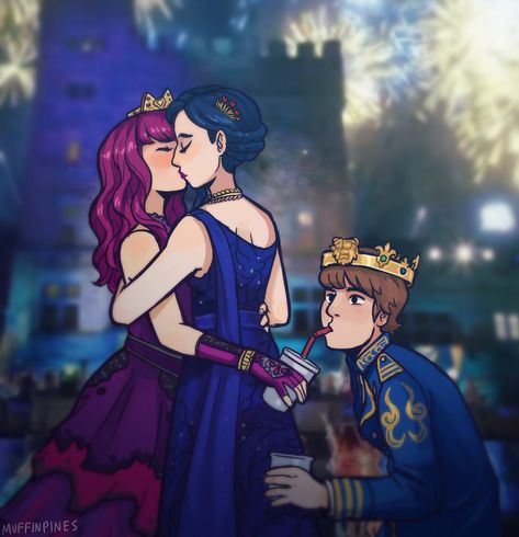 Mal And Evie Descendants, Favelas Brazil, Disney Descendants Characters, Descendants Wicked World, Evie Descendants, Disney Descendants Movie, Descendants Characters, Mal And Evie, Disney Descendants 3